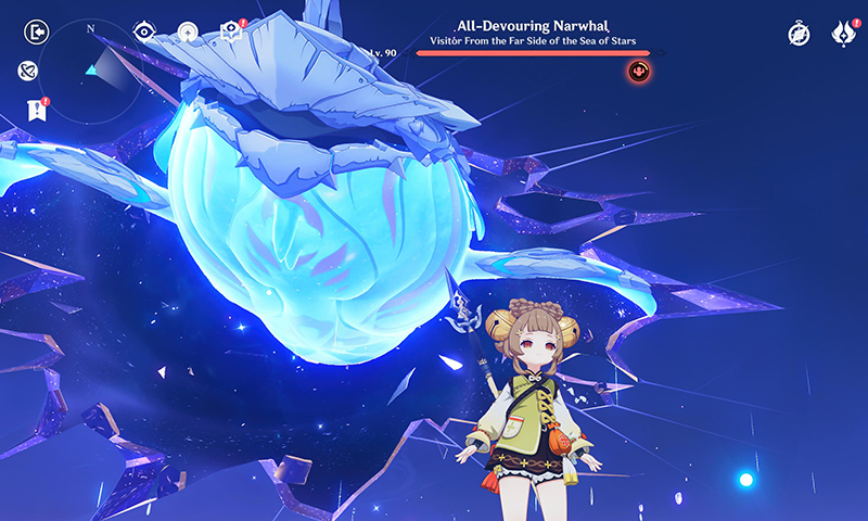 genshin impact Whale boss